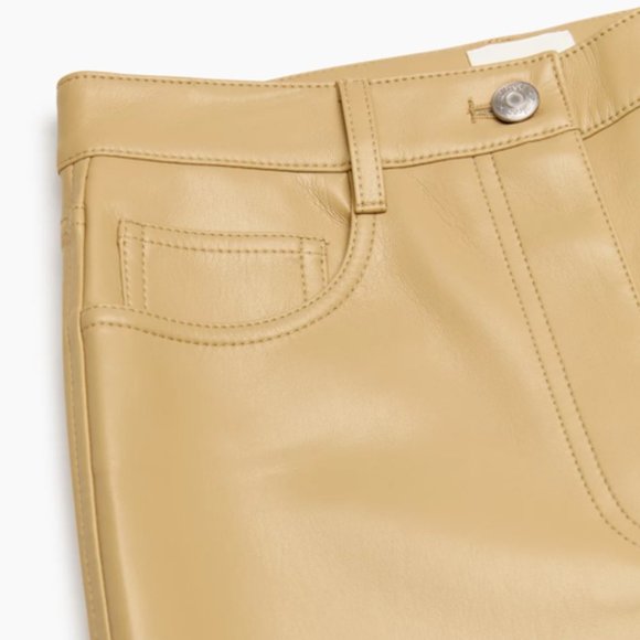Aritzia Babaton Wilfred High-waisted Vegan Leather Pants - Picture 3 of 6